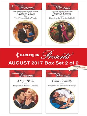 cover image of Harlequin Presents August 2017--Box Set 2 of 2